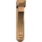Ekena Millwork Imperial Arts and Crafts Rough Sawn Bracket w/ Offset Brace, Western Red Cedar, 6"W x 30"D x 30"H BKT0604X30X30IMP03RWR - alternate 3